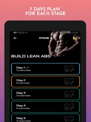 Six Pack in 7 Days android App screenshot 5